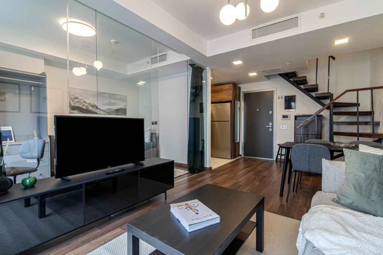 Sleek Residence Flat With Great Location In Sisli Istanbul Exteriör bild