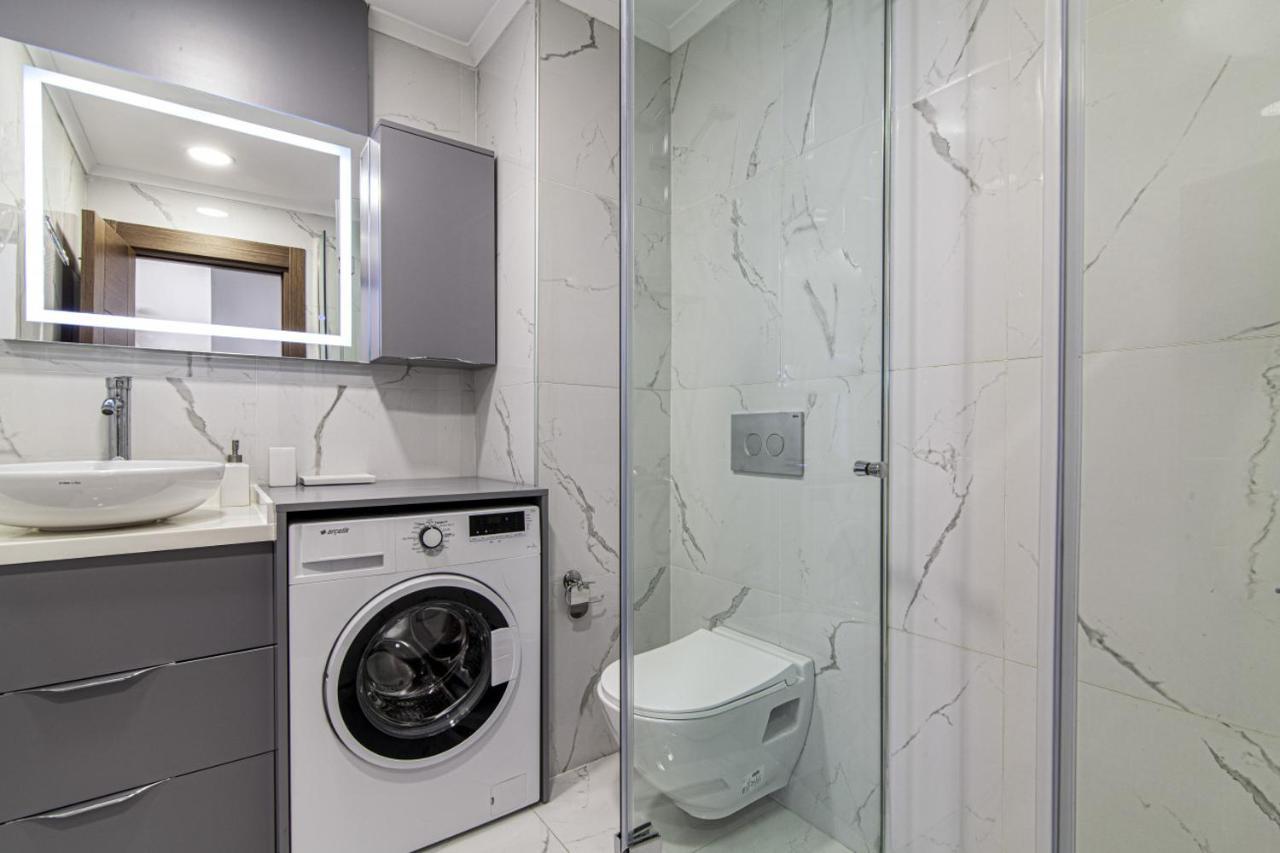 Sleek Residence Flat With Great Location In Sisli Istanbul Exteriör bild